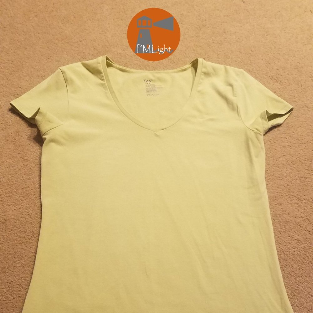 Gap Lime Green T-shirt Short Sleeve Large